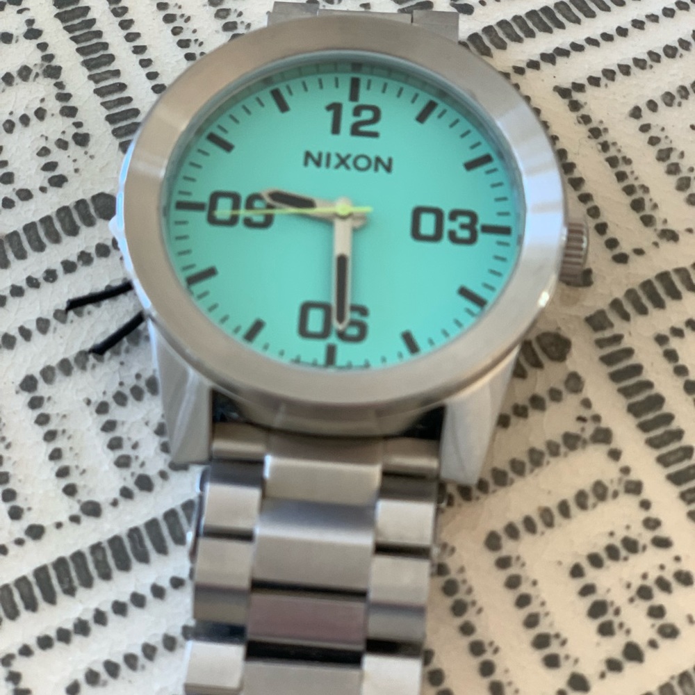 Nixon Corporal watch. Brand new , never worn but needs a battery.